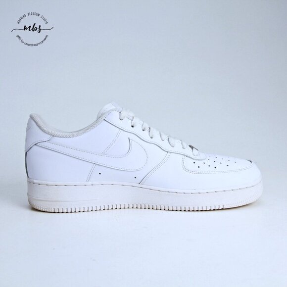 Nike‎ Air Force 1 Low \'07 Leather White Men 11.5 main image 5